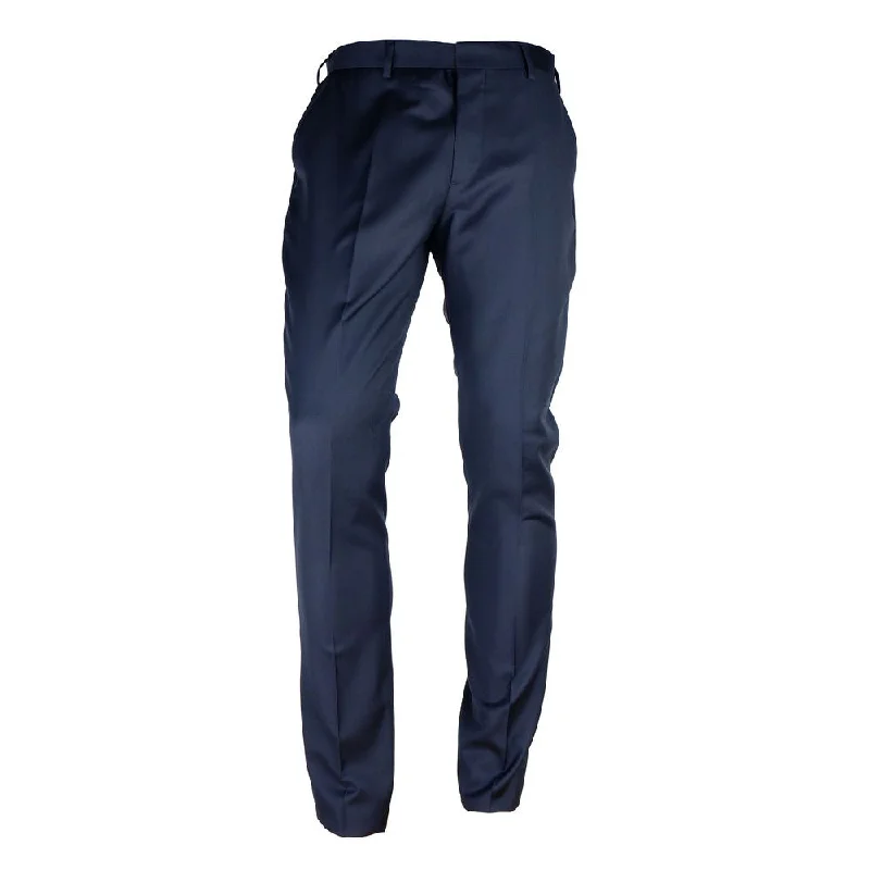 Men's Distressed Jeans with Patches for a Retro and DIY - Inspired AppearanceMade in Italy Elegant Milano Wool Blend Men's Men's Trousers Men's Distressed Jeans with Patches for a Retro and DIY - Inspired AppearanceMade in Italy Elegant Milano Wool Blend Men's Men's Trousers