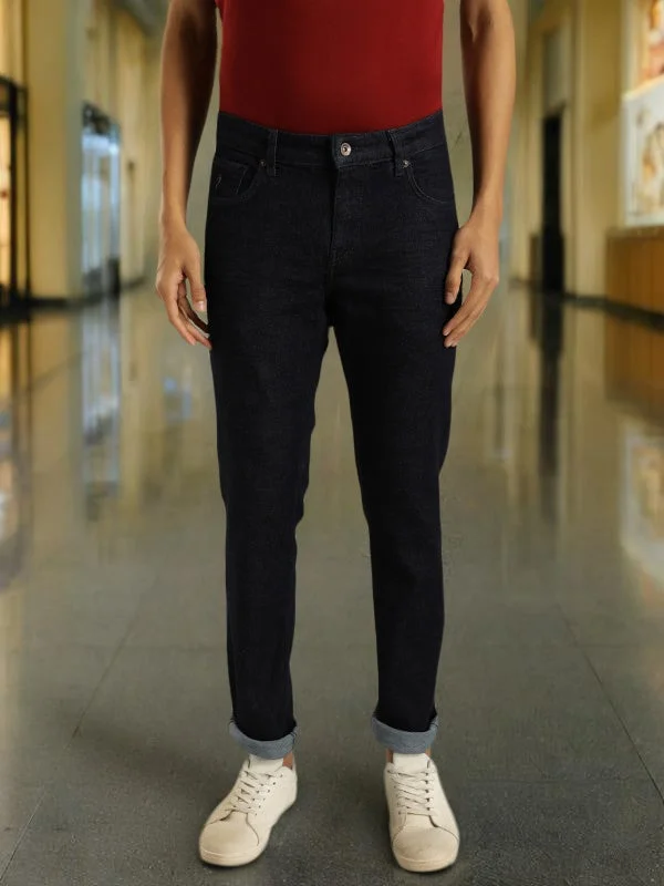 Men's High - Waisted Jeans in a Medium Wash for a Vintage - Style RevivalMen Brooklyn Fit Jeans Men's High - Waisted Jeans in a Medium Wash for a Vintage - Style RevivalMen Brooklyn Fit Jeans