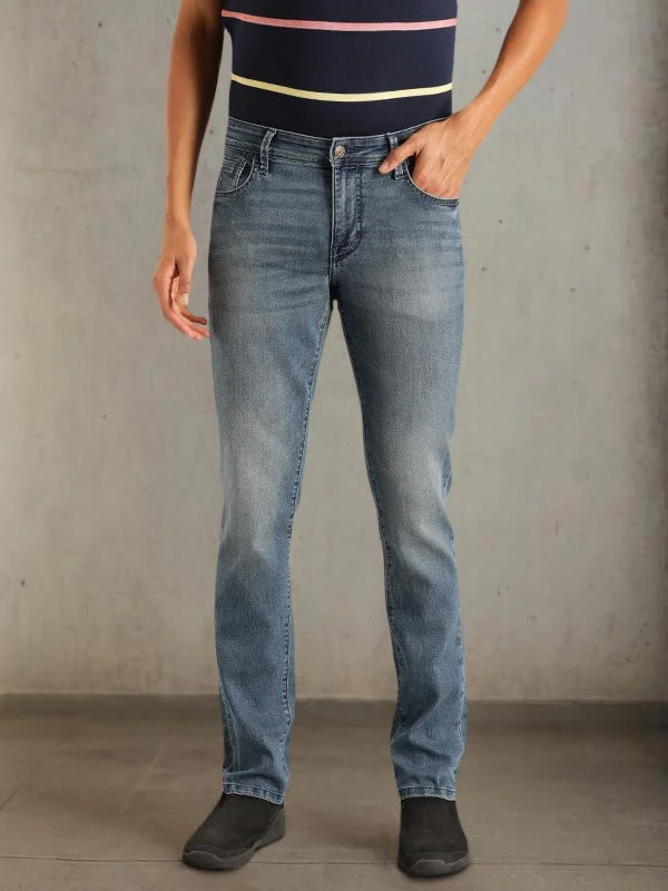 Men's Jeans with a Zip - Off Lower Leg for Convertible StyleMen Brooklyn Fit Jeans
