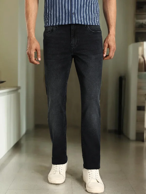 Men's Jeans with a Button - Fly for a Traditional and Classic AestheticMen Brooklyn Fit Stretchable Jeans Men's Jeans with a Button - Fly for a Traditional and Classic AestheticMen Brooklyn Fit Stretchable Jeans
