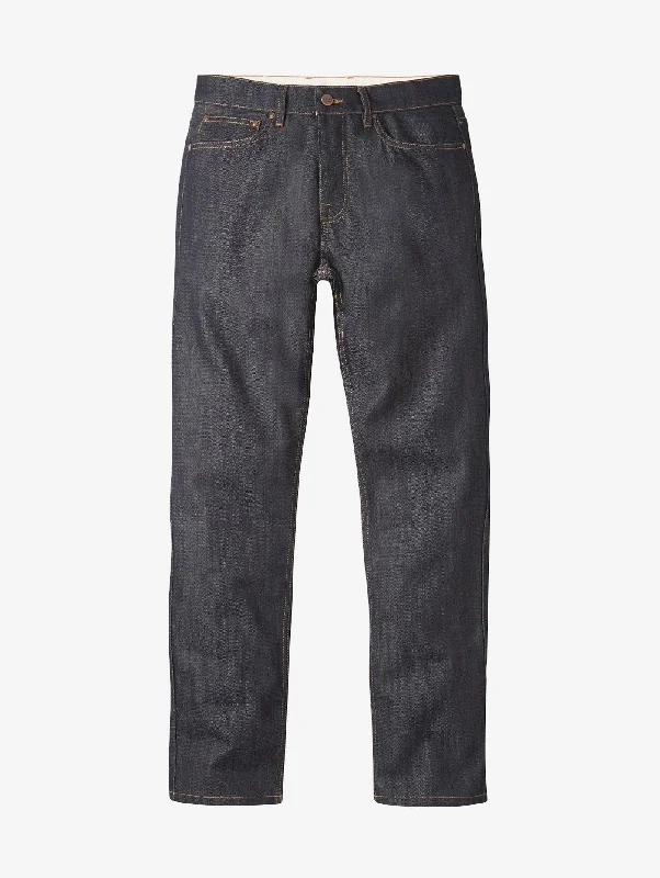 Men's Jeans with a Zip - Off Lower Leg for Convertible StyleMen's Regular Organic Jean (Raw Denim)