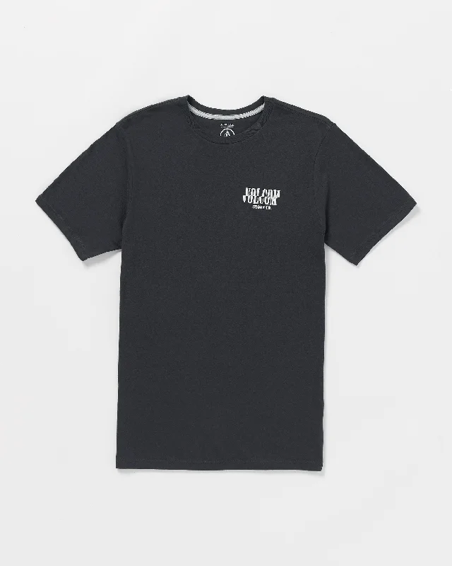Men's Jeans with a Frayed Hem for a Casual and Effortless StyleScrambled Channel Short Sleeve Tee - Washed Black Heather Men's Jeans with a Frayed Hem for a Casual and Effortless StyleScrambled Channel Short Sleeve Tee - Washed Black Heather