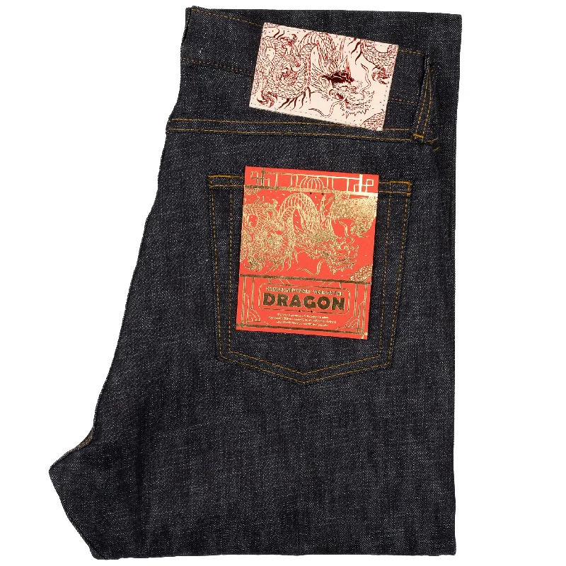 Men's High - Waisted Jeans in a Medium Wash for a Vintage - Style RevivalTrue Guy - Chinese New Year - Year Of The Dragon Men's High - Waisted Jeans in a Medium Wash for a Vintage - Style RevivalTrue Guy - Chinese New Year - Year Of The Dragon