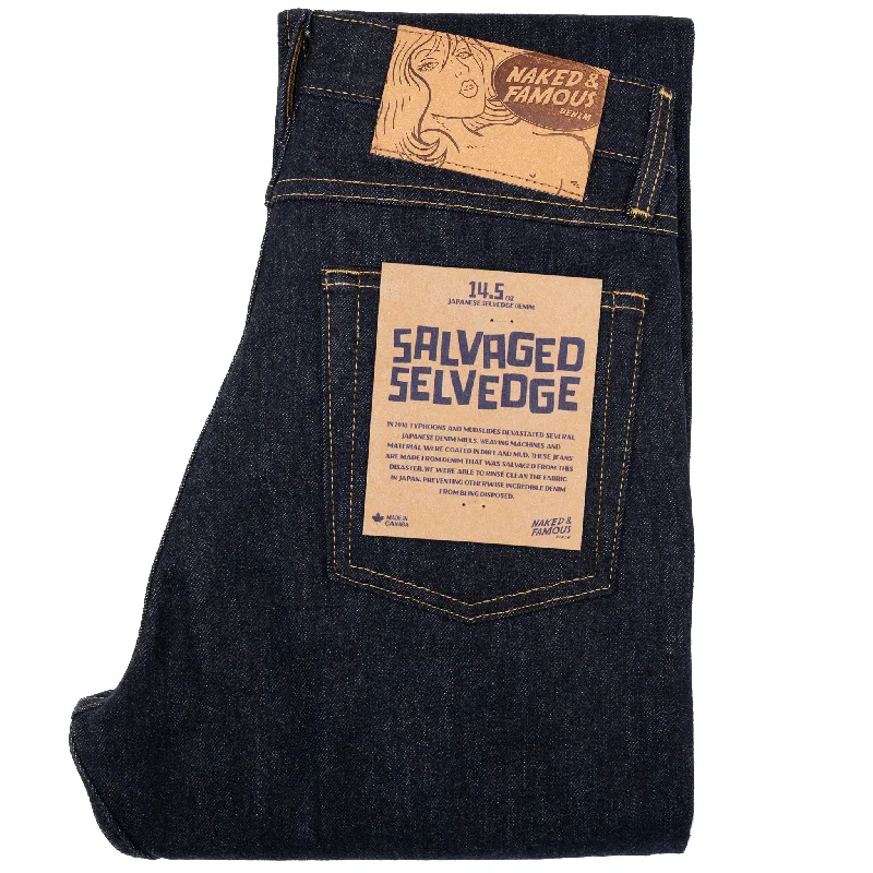 Plus Size Men's Bootcut Jeans with a Belt Loop Upgrade for a Stylish TouchTrue Guy - Salvaged Selvedge Plus Size Men's Bootcut Jeans with a Belt Loop Upgrade for a Stylish TouchTrue Guy - Salvaged Selvedge