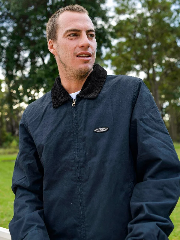 Men's Jeans with a Frayed Hem for a Casual and Effortless StyleVoider Lined Jacket - Navy Men's Jeans with a Frayed Hem for a Casual and Effortless StyleVoider Lined Jacket - Navy