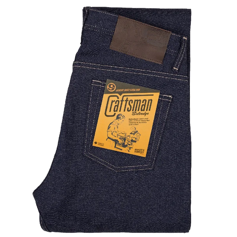 Men's Jeans with a Button - Fly for a Traditional and Classic AestheticWeird Guy - Craftsman Selvedge Men's Jeans with a Button - Fly for a Traditional and Classic AestheticWeird Guy - Craftsman Selvedge
