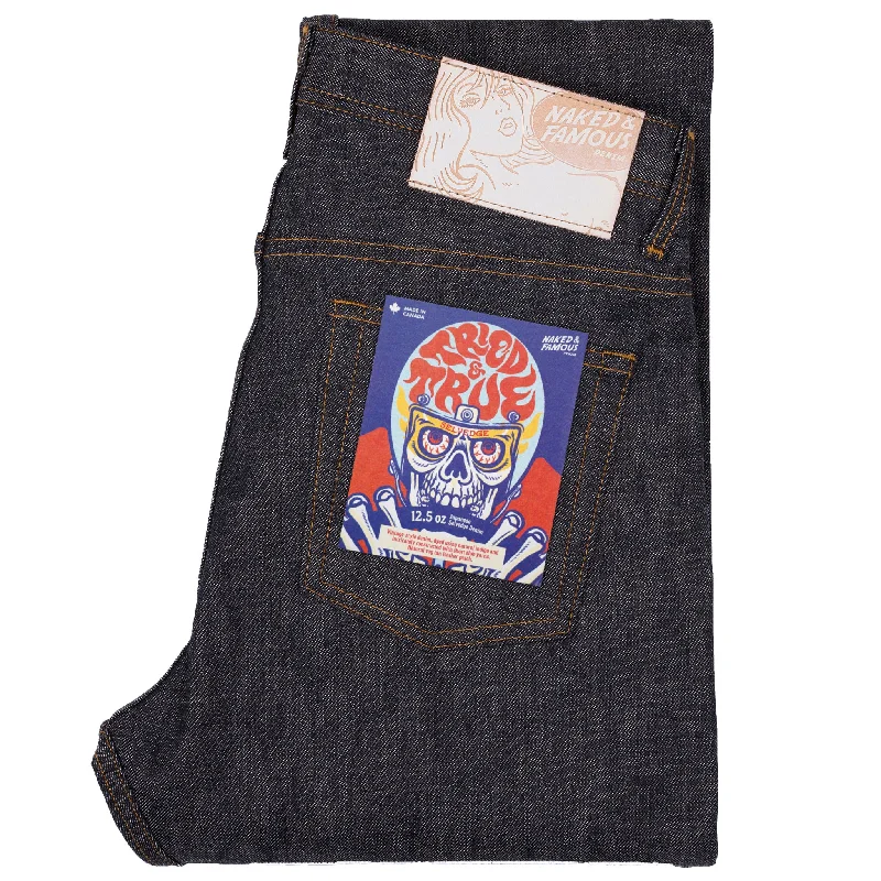 Men's Jeans with a Zip - Off Lower Leg for Convertible StyleWeird Guy - Tried & True Selvedge Men's Jeans with a Zip - Off Lower Leg for Convertible StyleWeird Guy - Tried & True Selvedge