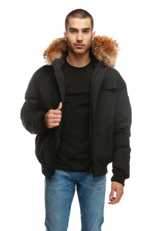 Men's Jeans with a Zip - Off Lower Leg for Convertible StyleARCTIC NORTH MENS SAINT SAUVEUR BOMBER WINTER JACKET Men's Jeans with a Zip - Off Lower Leg for Convertible StyleARCTIC NORTH MENS SAINT SAUVEUR BOMBER WINTER JACKET