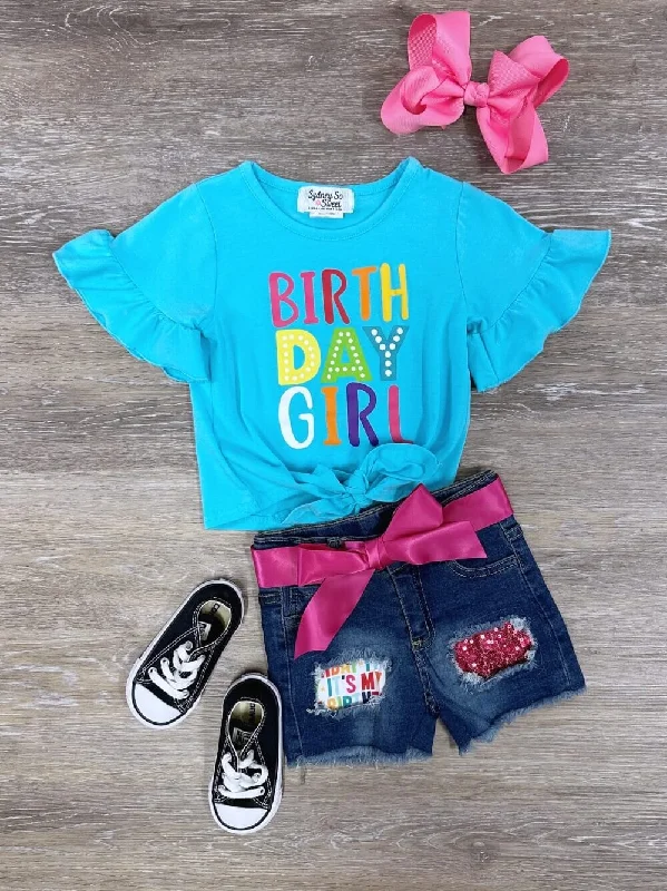 Men's Jeans with a Frayed Hem for a Casual and Effortless StyleBirthday Girl Rainbow Flutter Sequin Denim Patch Girls Outfit Men's Jeans with a Frayed Hem for a Casual and Effortless StyleBirthday Girl Rainbow Flutter Sequin Denim Patch Girls Outfit