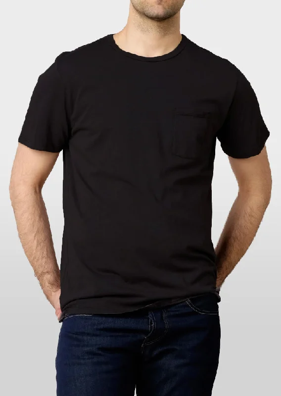 Men's Jeans with a Hidden Coin Pocket for Added ConvenienceBrooklyn Denim Co. Organic Cotton Pocket Tee Men's Jeans with a Hidden Coin Pocket for Added ConvenienceBrooklyn Denim Co. Organic Cotton Pocket Tee