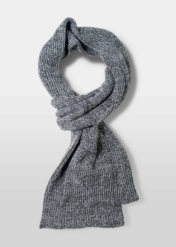 Men's High - Waisted Jeans in a Medium Wash for a Vintage - Style RevivalBrooklyn Denim Co. Recycled Classic Scarf - Ash Men's High - Waisted Jeans in a Medium Wash for a Vintage - Style RevivalBrooklyn Denim Co. Recycled Classic Scarf - Ash
