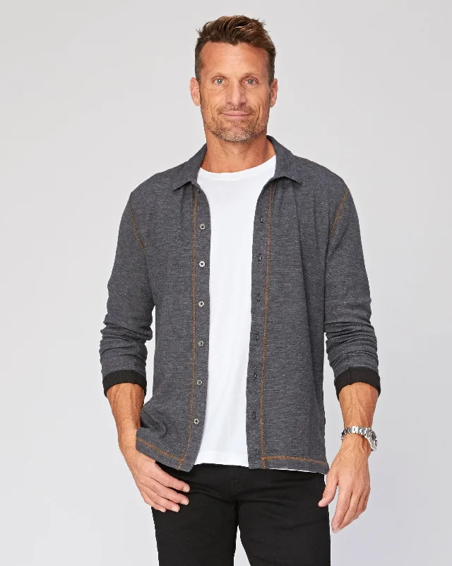 Men's Jeans with a Hidden Coin Pocket for Added ConvenienceFelspar Long Sleeve Full Button Polo Men's Jeans with a Hidden Coin Pocket for Added ConvenienceFelspar Long Sleeve Full Button Polo