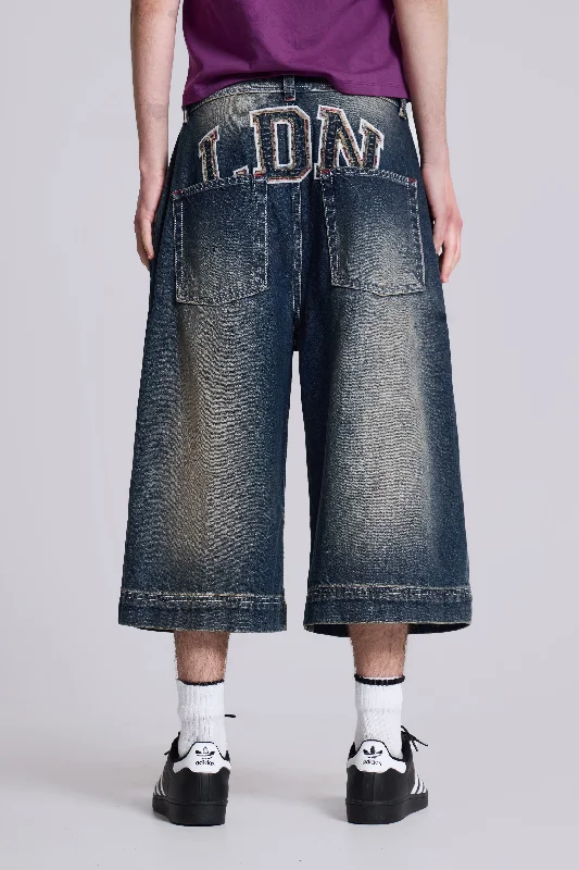 Men's Jeans with a Frayed Hem for a Casual and Effortless StyleLDN Denim Jorts