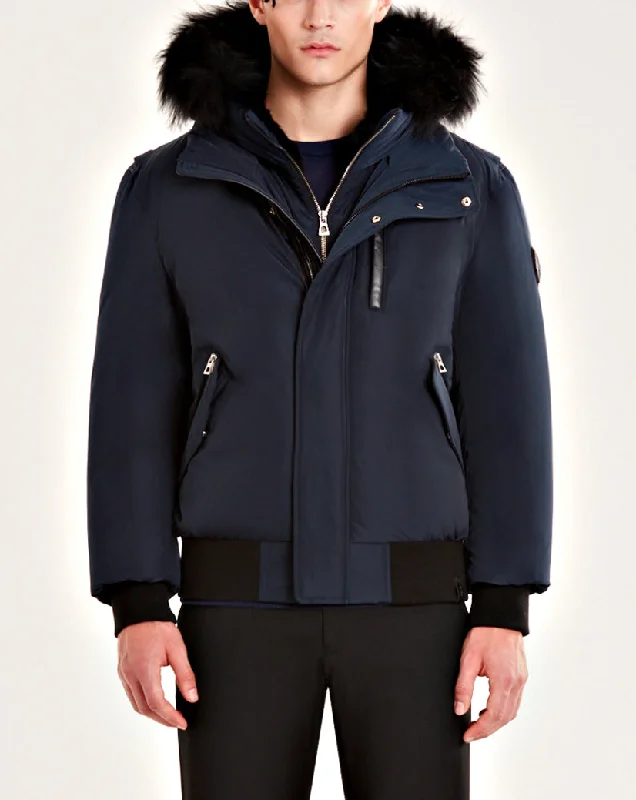 Men's Jeans with a Zip - Off Lower Leg for Convertible StyleMENS RUDSAK STEPHAN NAVY/BLACK FUR Men's Jeans with a Zip - Off Lower Leg for Convertible StyleMENS RUDSAK STEPHAN NAVY/BLACK FUR