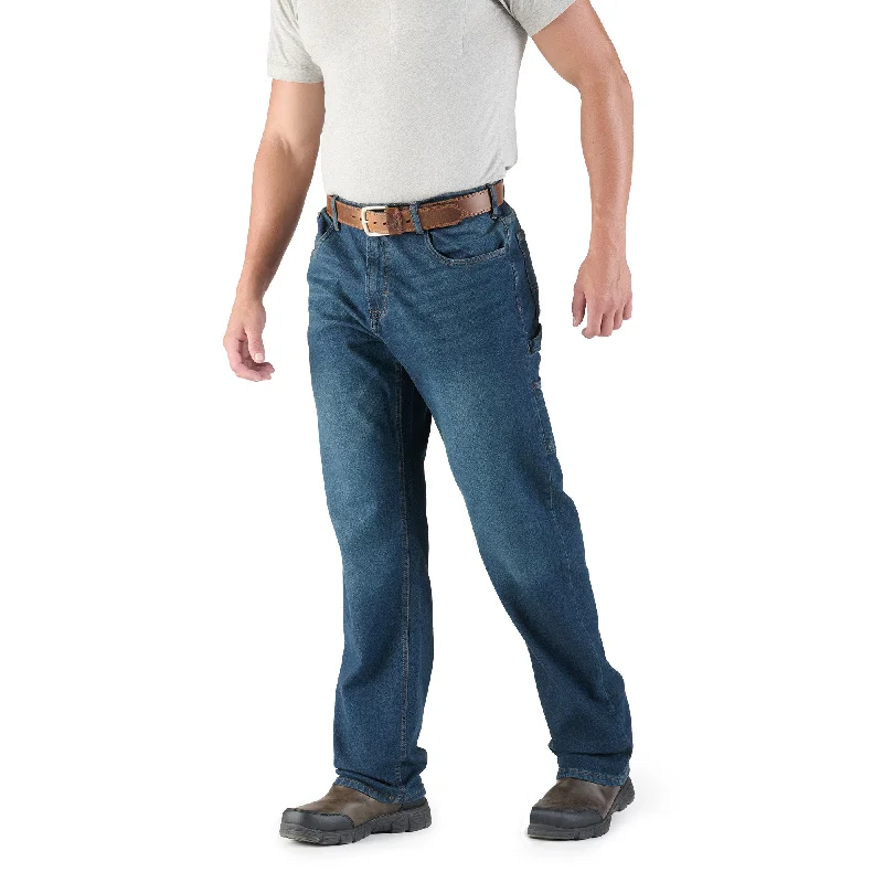 Men's Jeans with a Cargo - Inspired Knee Pocket for Extra StorageHeartland Flex Relaxed Fit Carpenter Jean Men's Jeans with a Cargo - Inspired Knee Pocket for Extra StorageHeartland Flex Relaxed Fit Carpenter Jean