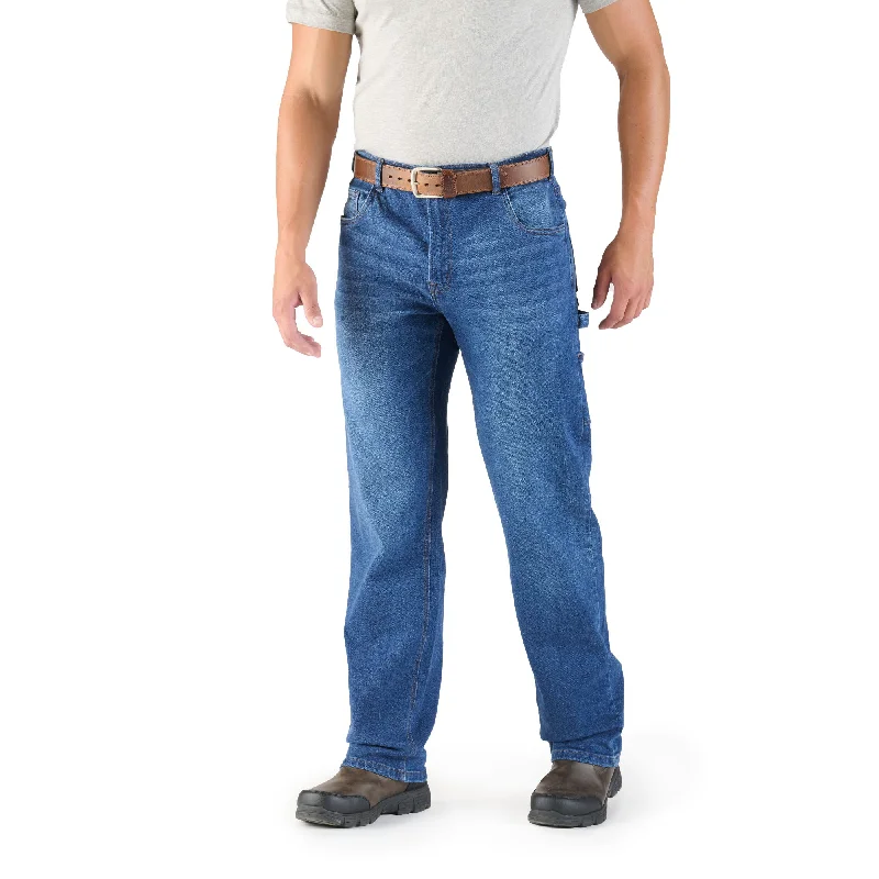 Men's Stretch Jeans with a Moisture - Wicking Lining for Active LifestylesHeartland Flex Relaxed Fit Carpenter Jean Men's Stretch Jeans with a Moisture - Wicking Lining for Active LifestylesHeartland Flex Relaxed Fit Carpenter Jean