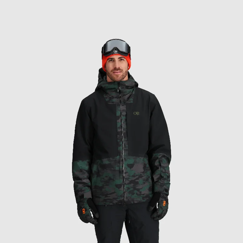 Men jackets with a built - in hood that can be stowed away when not in useCheckered men jackets in a plaid pattern for a preppy appearanceMen's Snowcrew Jacket Men jackets with a built - in hood that can be stowed away when not in useCheckered men jackets in a plaid pattern for a preppy appearanceMen's Snowcrew Jacket
