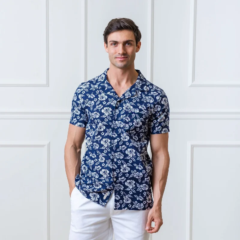 Men's lightweight performance polo shirts for tennis matchesLinen Short Sleeve Camp Shirt Men's lightweight performance polo shirts for tennis matchesLinen Short Sleeve Camp Shirt