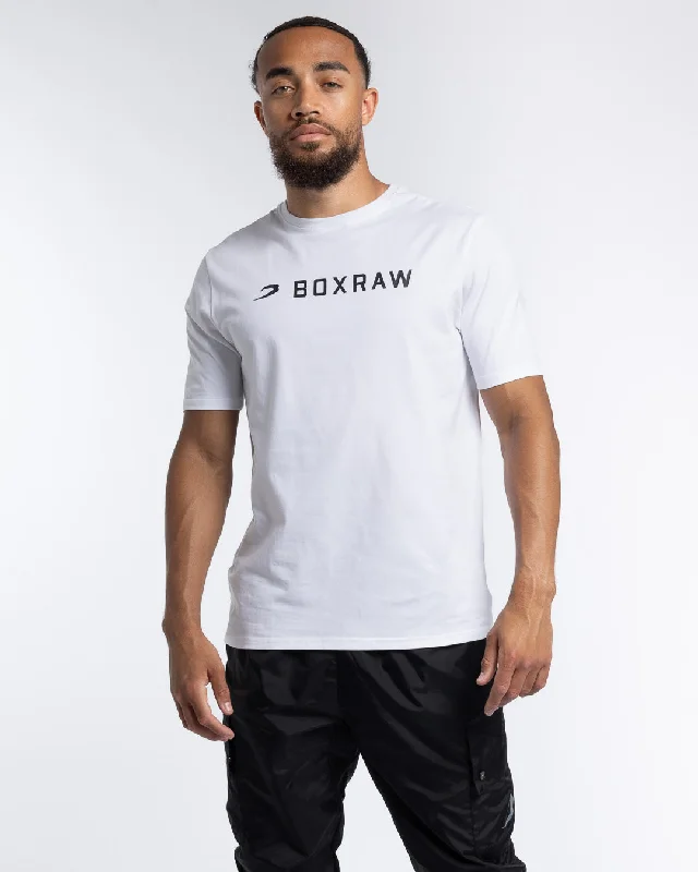 Men's ribbed t - shirts with a textured finish for added styleA.B.C. T-Shirt - White Men's ribbed t - shirts with a textured finish for added styleA.B.C. T-Shirt - White