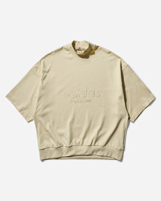 Men's eco - friendly recycled t - shirts for sustainable fashion choicesMen's Fear of God Athletics Heavy Jersey 3/4 Mock T-Shirt Men's eco - friendly recycled t - shirts for sustainable fashion choicesMen's Fear of God Athletics Heavy Jersey 3/4 Mock T-Shirt