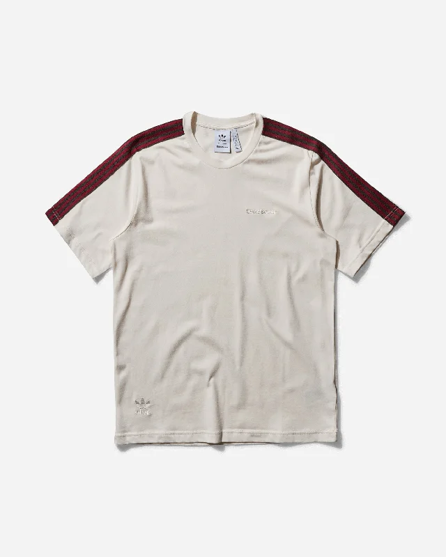 Men's smart - casual checkered t - shirts for semi - formal occasionsMen's Wales Bonner Set-In T-Shirt Chalk White Men's smart - casual checkered t - shirts for semi - formal occasionsMen's Wales Bonner Set-In T-Shirt Chalk White
