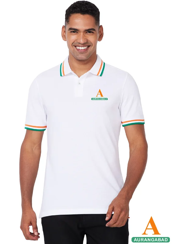 Men's formal - style silk blend polo shirts for special occasionsAURANGABAD