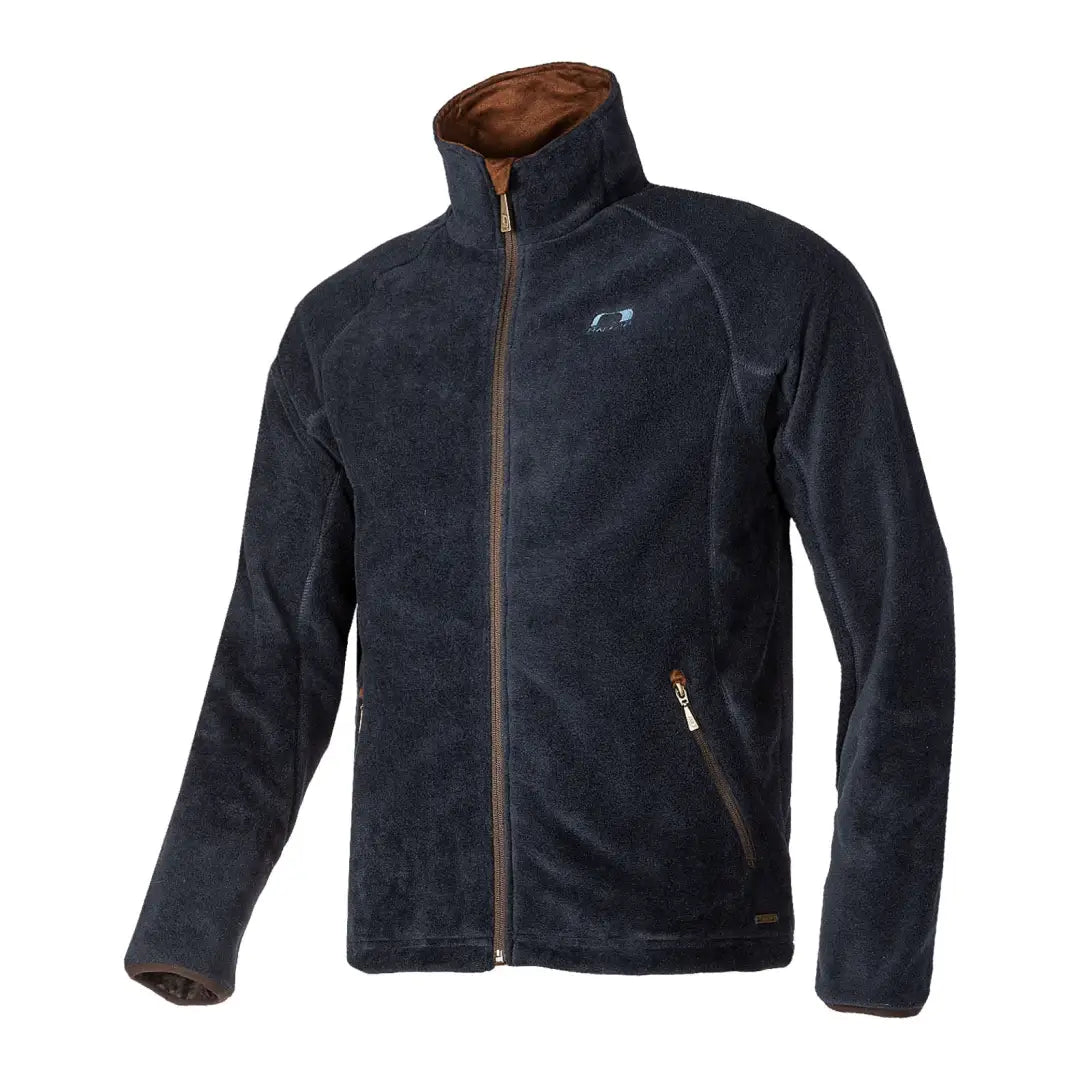 Slim - fit leather men jackets with a distressed finish for a rugged lookMen jackets with a hidden interior pocket for secure storageBaleno Watson Water Resistant Fleece