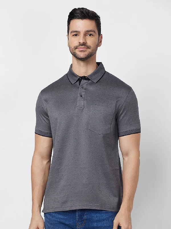 Men's color - block polo shirts with a bold fashion statementBlack