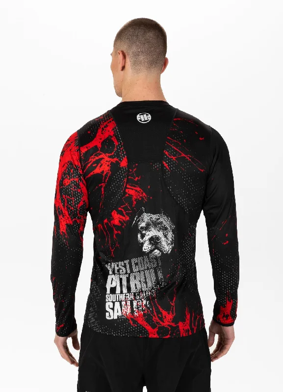 Men's organic cotton crew - neck t - shirts for everyday comfortLongsleeve Mesh Performance Pro plus Blood Dog II Men's organic cotton crew - neck t - shirts for everyday comfortLongsleeve Mesh Performance Pro plus Blood Dog II