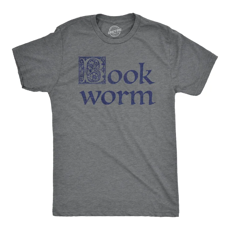 Men's printed Hawaiian t - shirts for tropical vacationsBook Worm Men's T Shirt