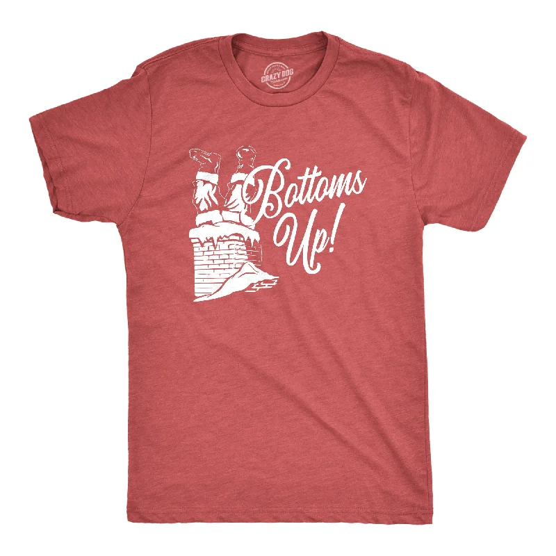 Men's distressed denim - look t - shirts with a rugged appealBottoms Up Men's T Shirt Men's distressed denim - look t - shirts with a rugged appealBottoms Up Men's T Shirt