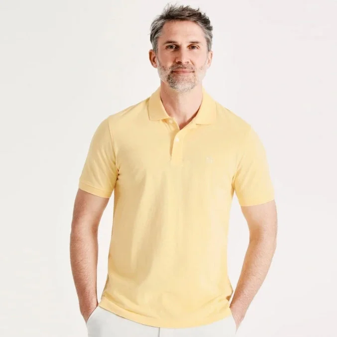 Men's color - block polo shirts with a bold fashion statementBS - Men 'Yellow' Standard Fit Polo BS71 Men's color - block polo shirts with a bold fashion statementBS - Men 'Yellow' Standard Fit Polo BS71