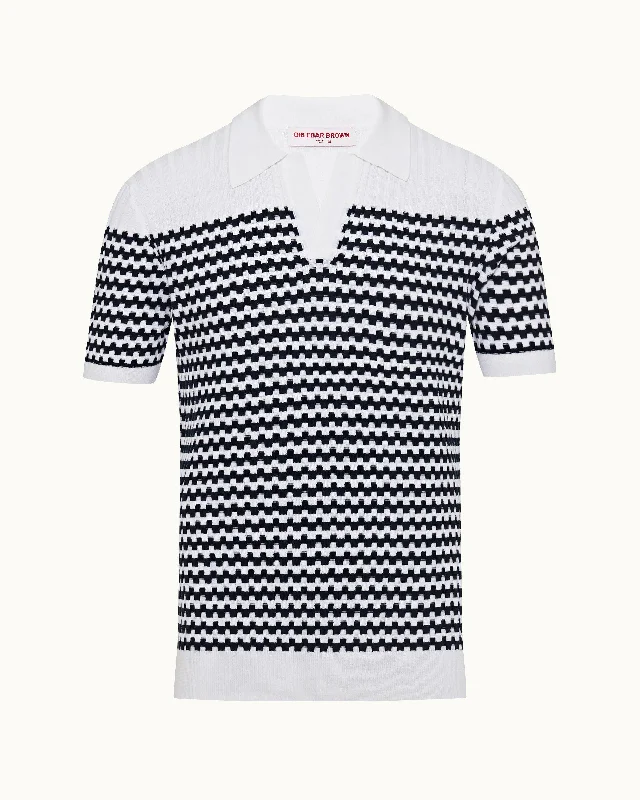 Men's breathable cotton blend polo shirts for summer outingsCanet