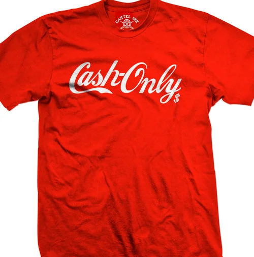 Men's organic cotton crew - neck t - shirts for everyday comfortCash Only Men's T-Shirt Men's organic cotton crew - neck t - shirts for everyday comfortCash Only Men's T-Shirt