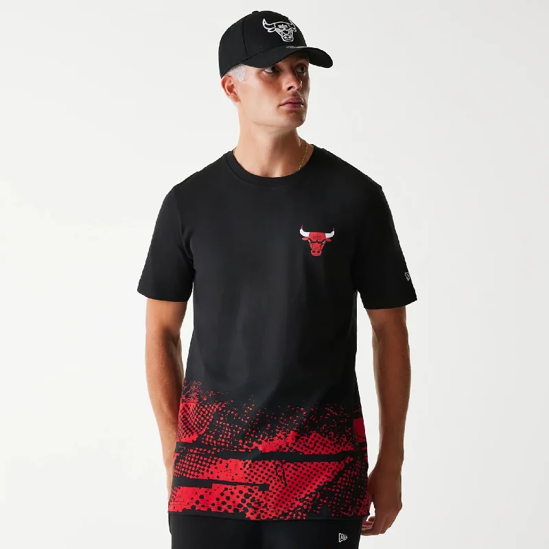 Men's UV - protection t - shirts for outdoor activities in the sunChicago Bulls NBA Tip Off Black T-Shirt Men's UV - protection t - shirts for outdoor activities in the sunChicago Bulls NBA Tip Off Black T-Shirt