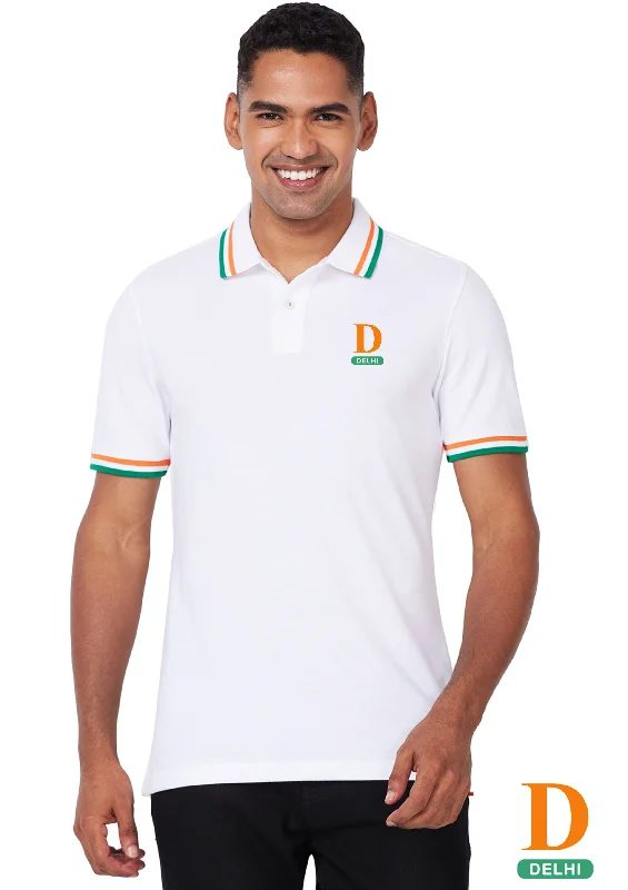 Men's antimicrobial polo shirts for odor - free daily wearDELHI