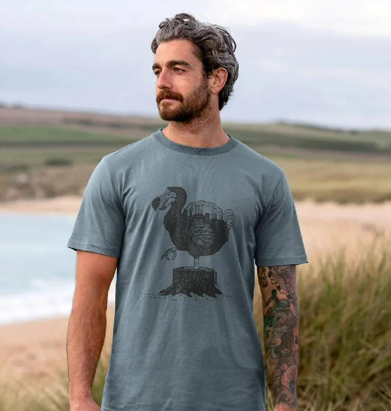 Men's distressed denim - look t - shirts with a rugged appealDodo T-Shirt