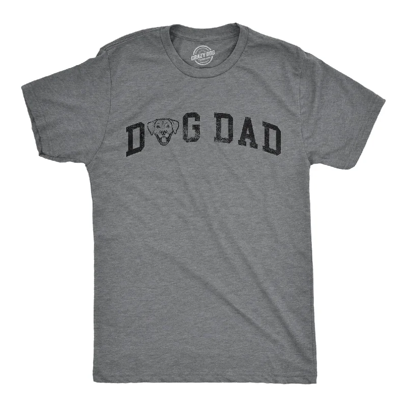 Men's mock - neck t - shirts with a modern and sleek styleDog Dad Lab Men's T Shirt
