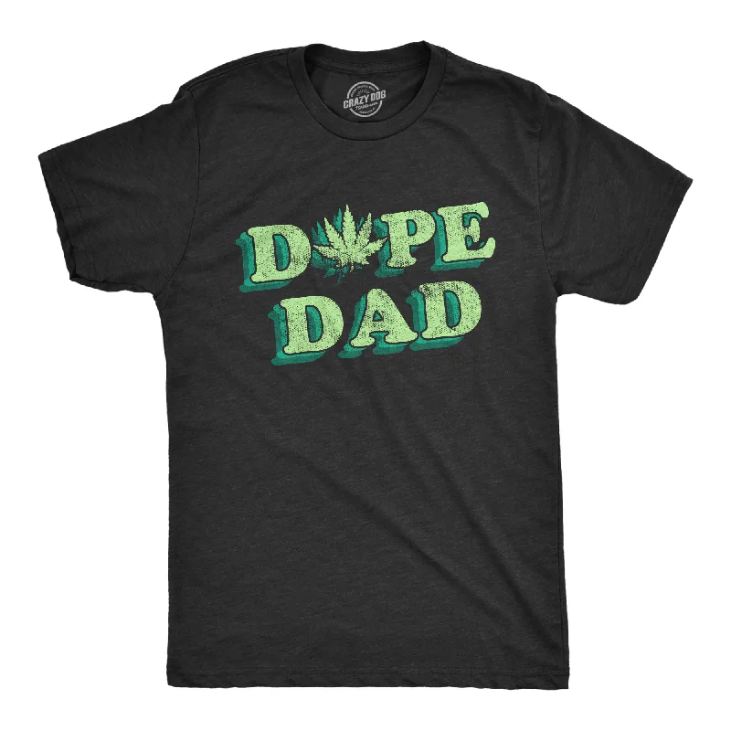 Men's printed Hawaiian t - shirts for tropical vacationsDope Dad Men's T Shirt