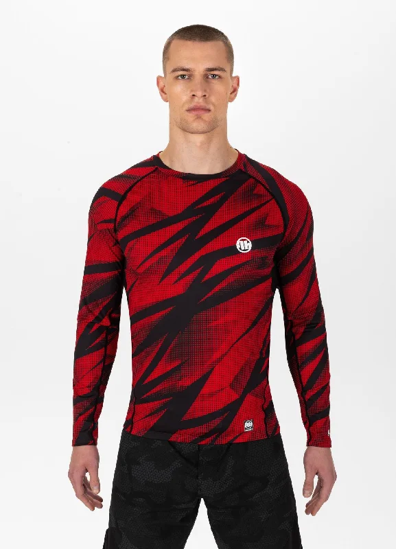 Men's tie - dye t - shirts with a bohemian styleLongsleeve Rashguard Dot Camo II