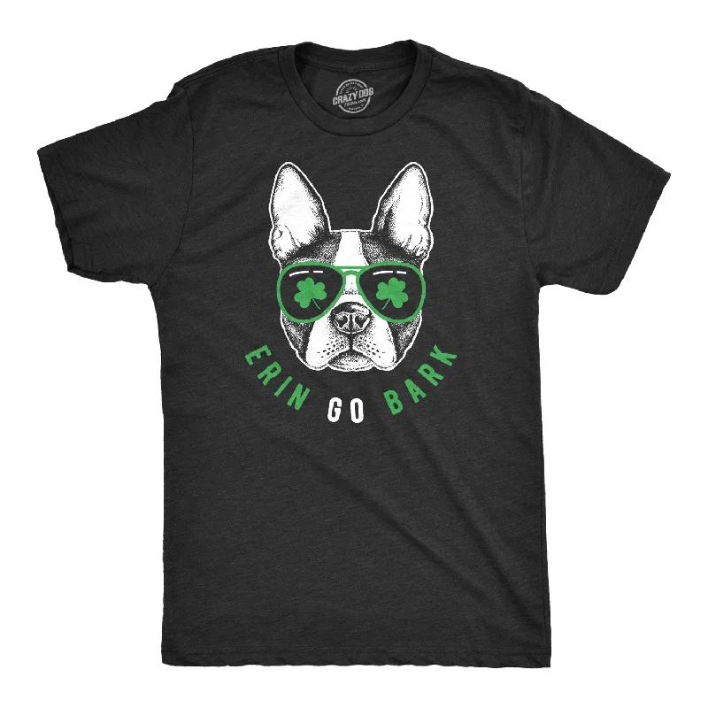 Men's ribbed t - shirts with a textured finish for added styleErin Go Bark Men's T Shirt Men's ribbed t - shirts with a textured finish for added styleErin Go Bark Men's T Shirt