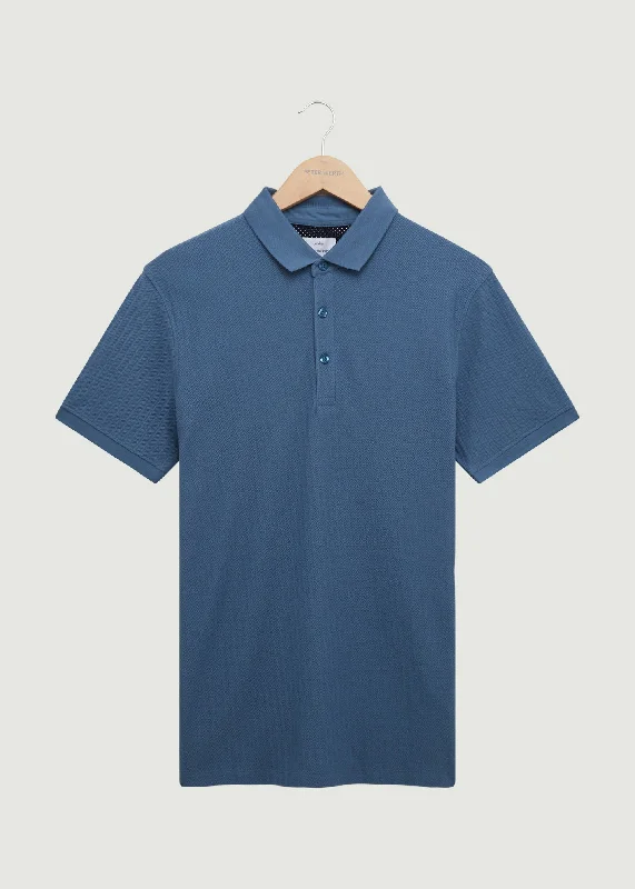 Men's quick - dry polo shirts for water sports activitiesFenwick Polo Shirt - Blue