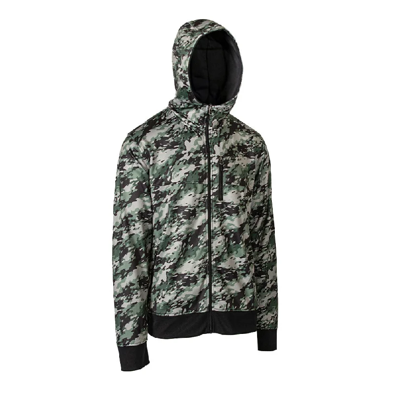 Denim men jackets with embroidered patches for a personalized touchEmbroidered men jackets with intricate floral designs for a unique aestheticFull Zip Performance Hoodie | Geo Camo-Patriot PreOrder