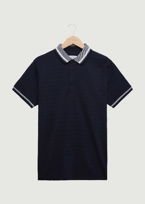 Men's reversible polo shirts with two different looksGaskell Polo Shirt - Dark Navy
