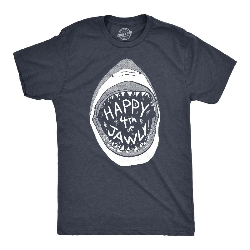 Men's ribbed t - shirts with a textured finish for added styleHappy 4th of Jawly Men's T Shirt Men's ribbed t - shirts with a textured finish for added styleHappy 4th of Jawly Men's T Shirt