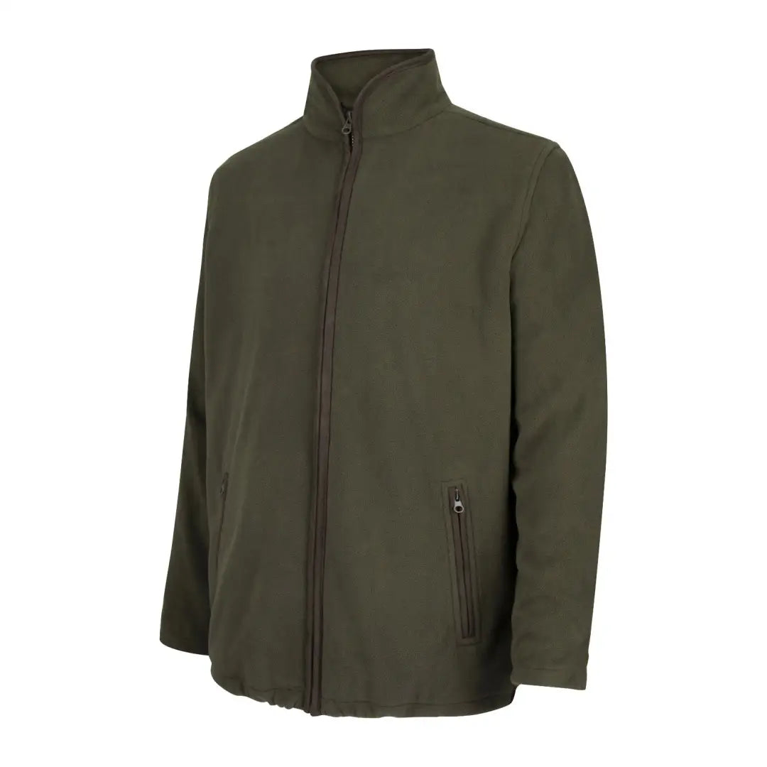 Men jackets with a media - friendly pocket for easy access to gadgetsPlus - size men jackets with adjustable drawstrings for a comfortable fitHoggs of Fife Woodhall Fleece Jacket