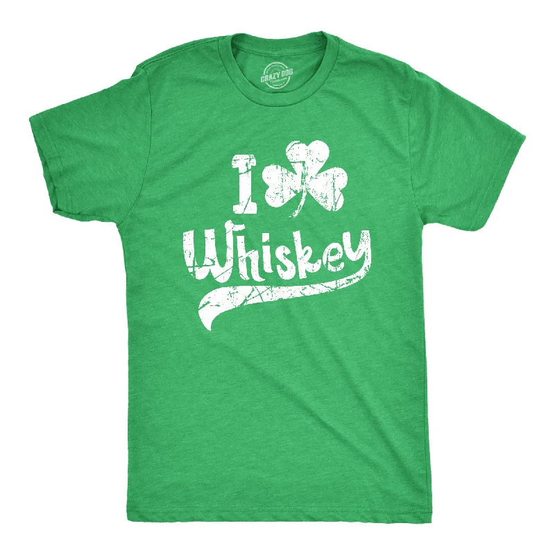 Men's moisture - wicking athletic t - shirts for intense workoutsI Clover Whiskey Men's T Shirt Men's moisture - wicking athletic t - shirts for intense workoutsI Clover Whiskey Men's T Shirt
