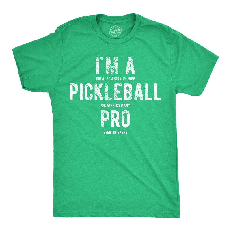 Men's long - sleeve henley t - shirts with button - down placketsIm A Great Exampe Of How Pickleball Creates So Many Pro Beer Drinkers Men's T Shirt Men's long - sleeve henley t - shirts with button - down placketsIm A Great Exampe Of How Pickleball Creates So Many Pro Beer Drinkers Men's T Shirt