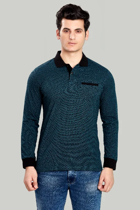 Men's quick - dry polo shirts for water sports activitiesJacquard Polo