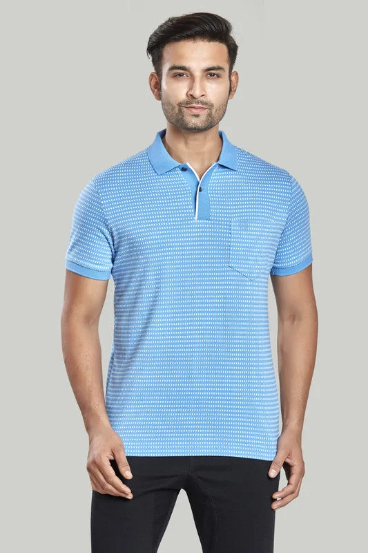 Men's reversible polo shirts with two different looksJacquard Texture Polo